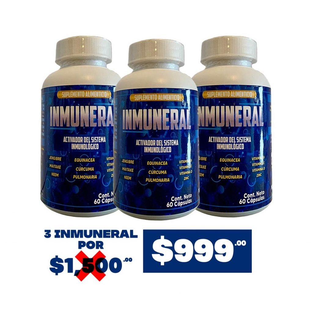 Inmuneral. 3 Pack